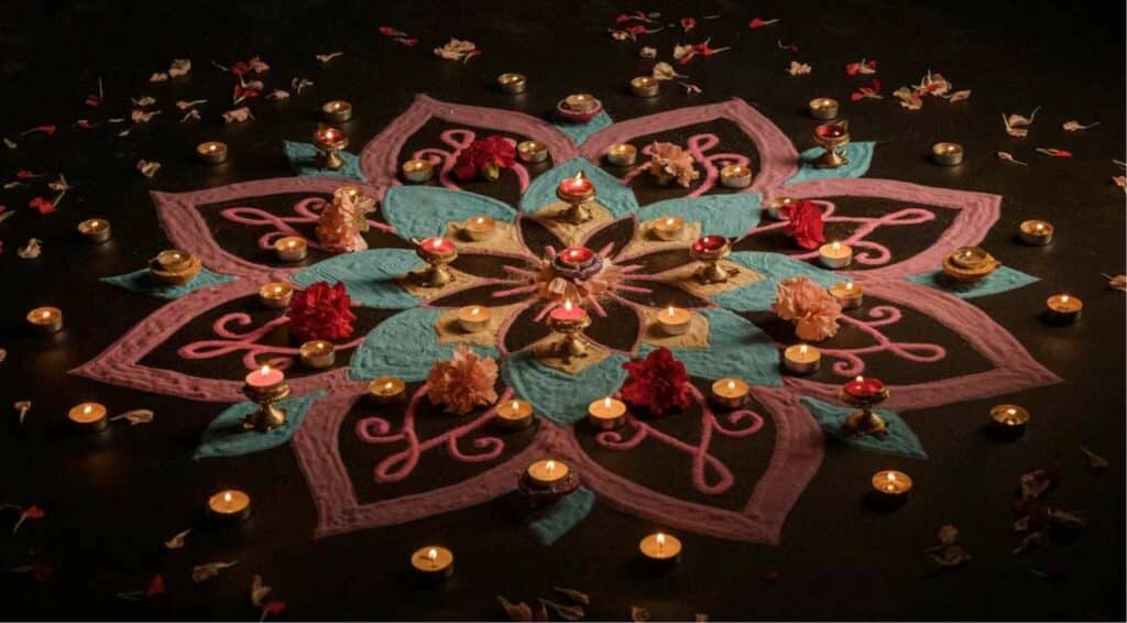 Floor Painting Tradition That Beautify India